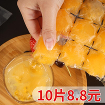 Ice bag Disposable self-sealing edible ice cube mold to make passion fruit ice grid Frozen ice cube bag ice box artifact