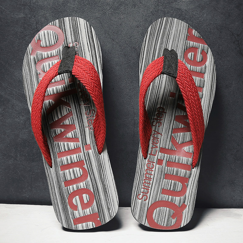The new Han Mop 2023 new Han - style trend anti - slippers men's summer fashion wearing personality sand beach cool drag