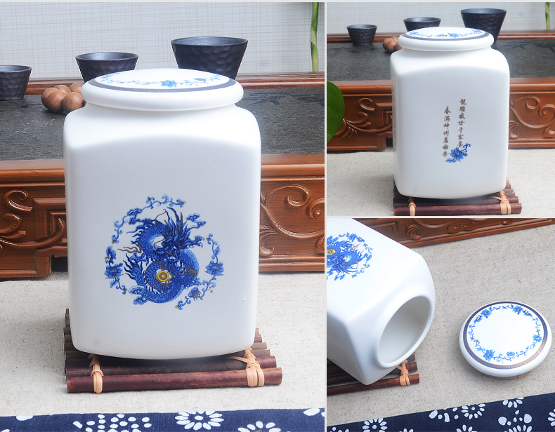 Xiang feng caddy fixings number dazhong jar airtight storage tanks by hand ceramic POTS tea boutique sealed as cans