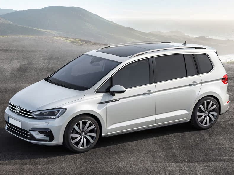 16-18 Volkswagen Touran L giá đỡ hành lý giá nóc mới Touran L giá hành lý Touran L sửa đổi giá nóc - Roof Rack 	giá để xe đạp trên nóc xe ô tô