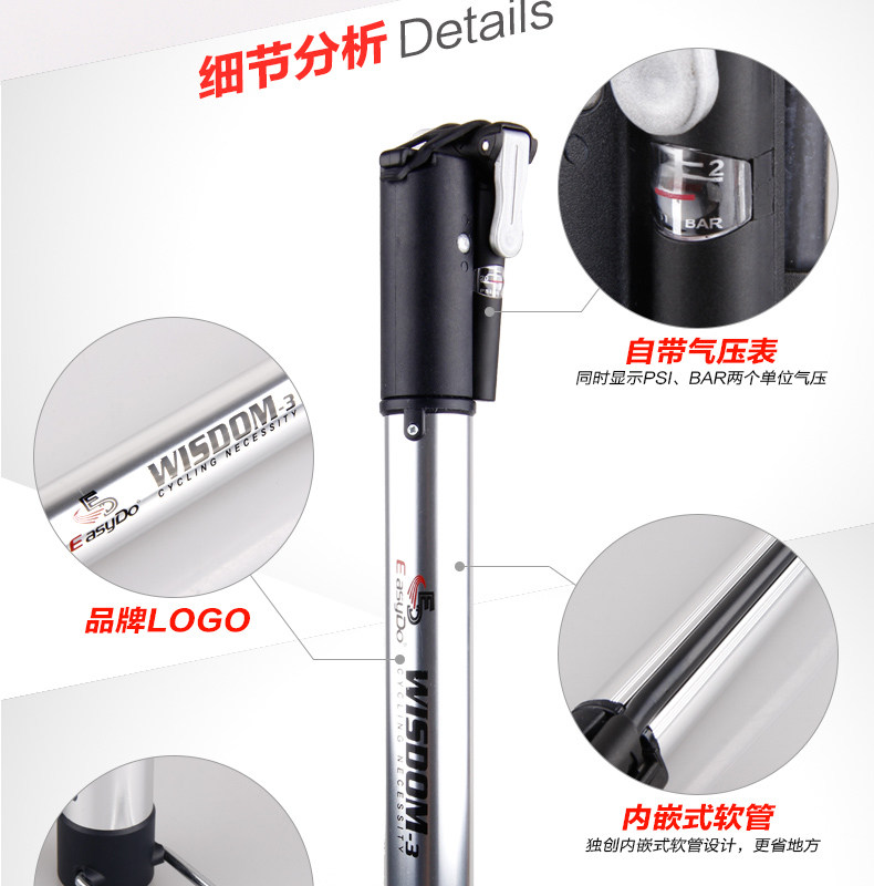 Pompe à vélo EASYDO - Ref 2389205 Image 10