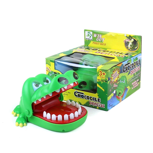 Пасть крокодила, рыбки, акула, детский динозавр, игрушка, кусает палец, семейный стиль