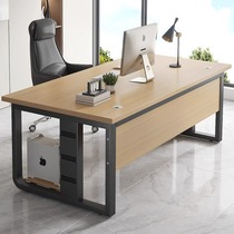 Computer desk desktop simple modern office desk and chair combination home desk office staff desk