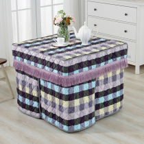 Thickened new fire table cover electric heater electric stove cover fire cover heating table cloth cover is square winter