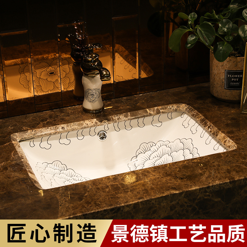 Art ceramic undercounter square embedded balcony sink size more toilet lavatory basin that wash a face
