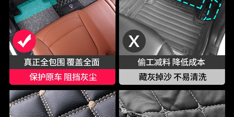 Thích hợp cho Baojun 310w 510 530 730rc6 560rs5 360 3 thảm lót sàn ô tô được bao quanh đặc biệt thảm sàn medicar
