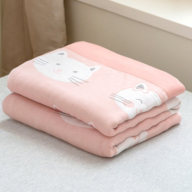 Class A pure cotton gauze towel quilt 80 cotton towel blanket air-conditioning quilt single double summer cool quilt blanket thin quilt