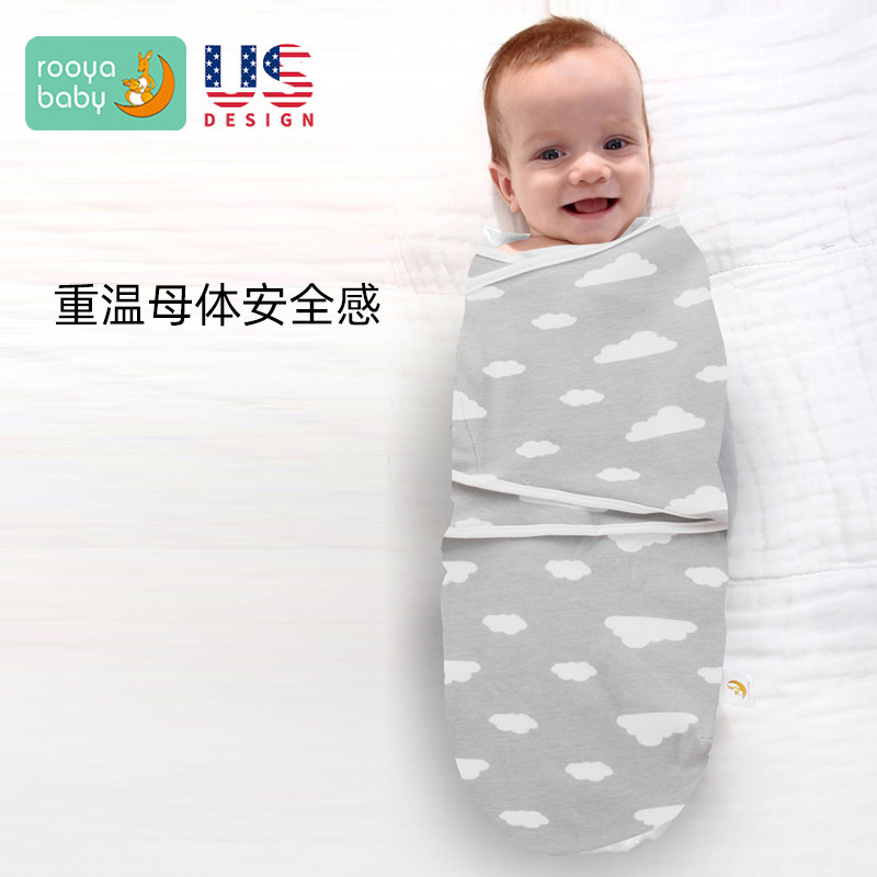 Newborn Baby Anti-Throng Sleeping Bag Swaddle Napkins First Baby Pure Cotton Hug Quilt With Four Seasons Universal Anti Kick God
