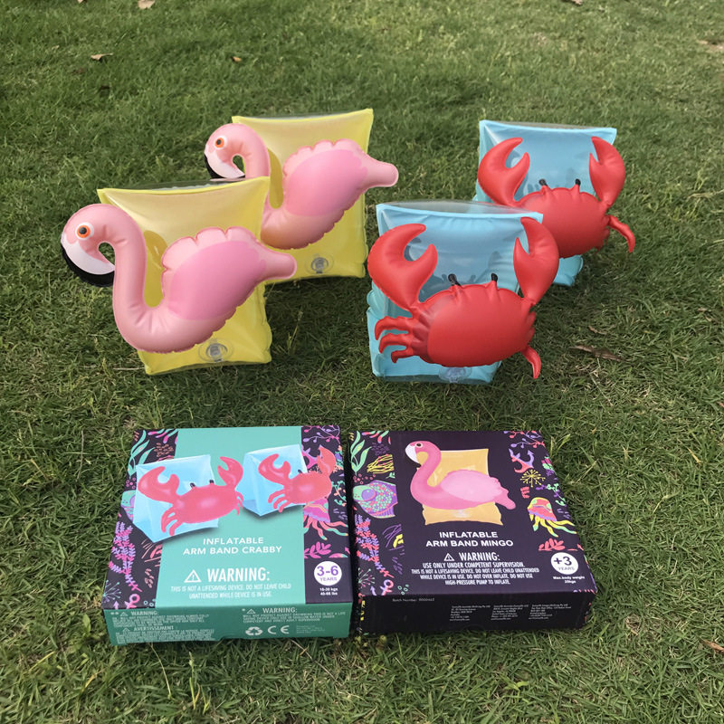 Ins Fire Birds Arms Circles Crab Water Cuff Children Swimming Aids Swimming Circle Promotions