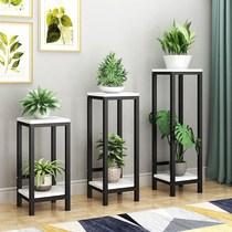 Nordic floor iron flower frame light luxury decoration frame indoor living room balcony multi-layer swing pot frame