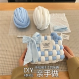 Хлопковая вязаная сумка ручной работы для друга, связать своими руками, подарок на день рождения