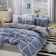 Gối] để gửi một ba mảnh giường đơn giản ký túc xá sinh viên áp dụng tờ gia đình bốn đơn hoặc kép 1.51.8 - Bộ đồ giường bốn mảnh