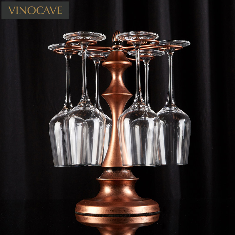 Vinocave Vinocraft Red Wine High Foot Cup Home Wine Cup Guta Cup Shelf Wine Furniture Set