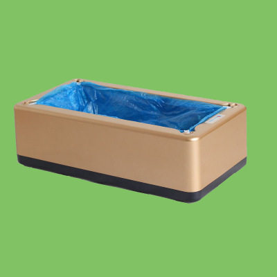 A step Pengcheng shoe cover machine home fully automatic foot stamp disposable shoe film machine shoe cover box foot cover machine sleeve shoe machine
