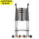 Jiagebao telescopic ladder home folding ladder lift stairs thickened escalator aluminum alloy engineering ladder with hook