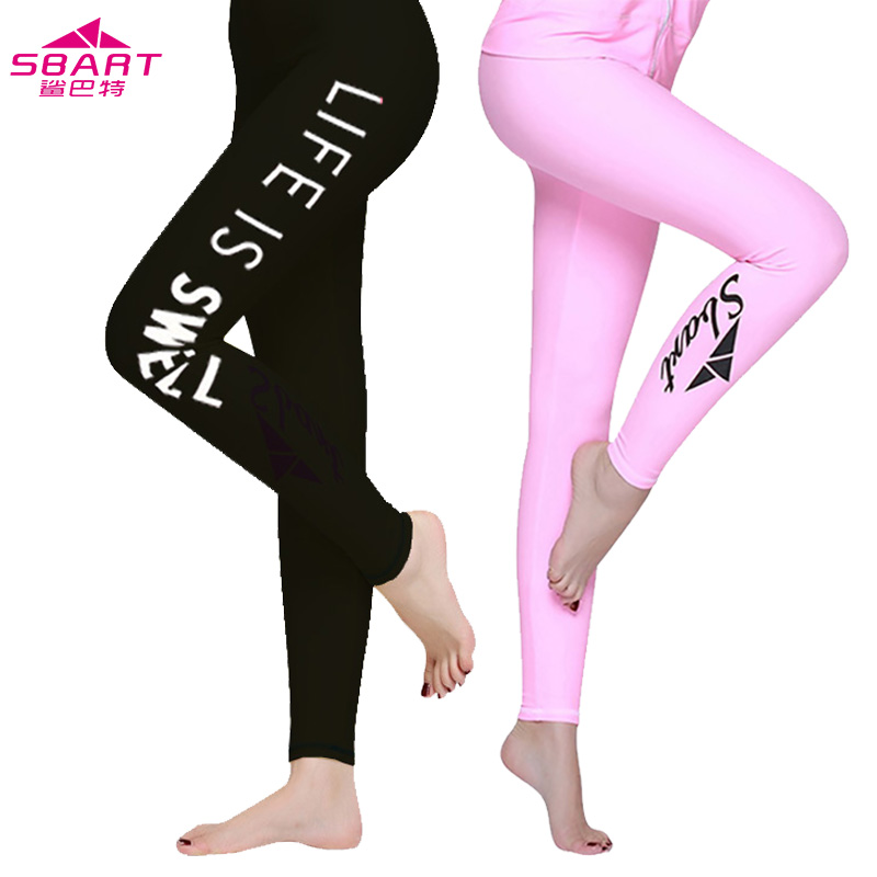 Korean version of slim swim trunks, ladies diving suit, sunscreen snorkeling suit, surfing suit, jellyfish suit, swimming trunks, trousers, diving pants