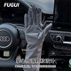 Fugui Ice Silk Sunscreen Gloves for Women, Summer Uv Protection, Men's Outdoor Cycling Arm Guards, Non-Slip, Breathable, Touchscreen Compatible