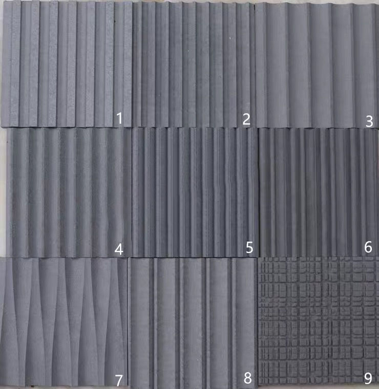 Boutique cement board decorative board beautiful rock snow rock pull groove fiber drawing board background wall board interior and exterior wall trial package