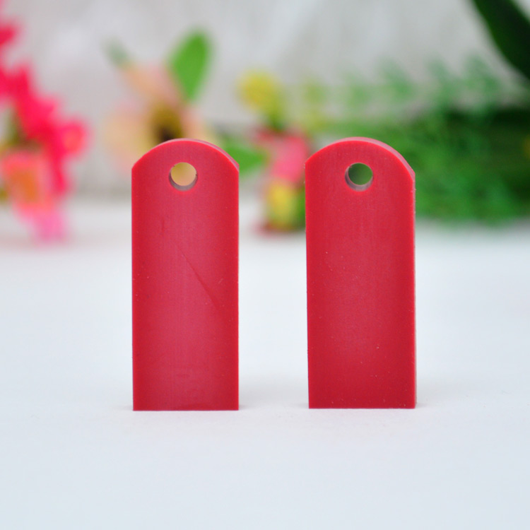 Rubber flat chapter red rubber stamp y material wholesale 23 yuan a pack(200) single sink
