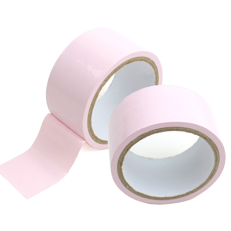 Hairy (two pieces) electrostatic tape tape without glue tied to handcuffs and feet handcuffs for men and women passionate