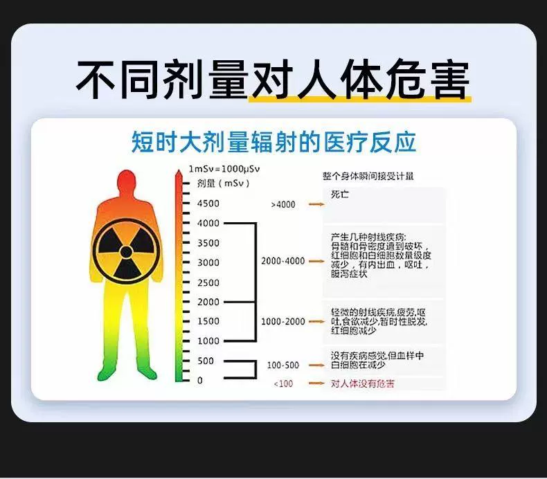 Máy dò bức xạ hạt nhân Máy đo ô nhiễm nước thải hạt nhân Geiger Máy đo bức xạ hạt nhân hộ gia đình có độ chính xác cao