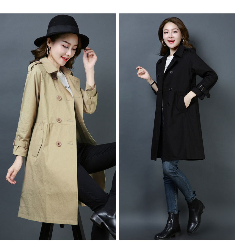 Trench pour femme      en Coton en Coton - Ref 3227686 Image 25