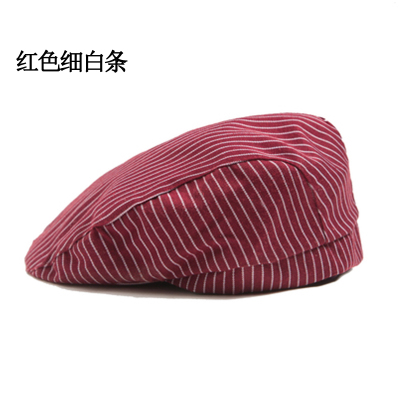 Beret nam và nữ sạn Chef Workcap Waiter Western Restaurant Chef Hat Forward Hat Tuỳ chỉnh