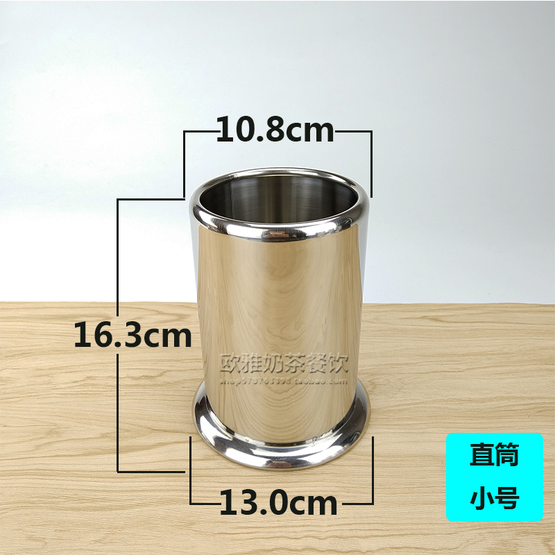 Ống thép không gỉ ống đũa thương mại Cửa hàng trà thương mại Ống hút đũa hộ gia đình Ống lưu trữ Bộ đồ ăn Hộp xả thìa ăn cơm
