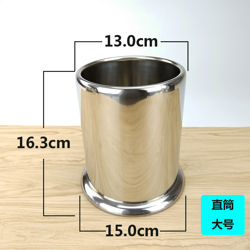 Ống thép không gỉ ống đũa thương mại Cửa hàng trà thương mại Ống hút đũa hộ gia đình Ống lưu trữ Bộ đồ ăn Hộp xả thìa ăn cơm