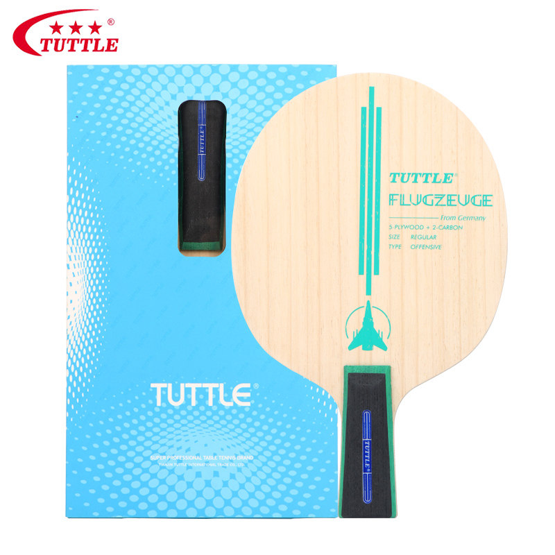 KOKUTAKU) Tutle table tennis floor plane five-layer pure wood two-layer carbon arc ring fast-tapping bottom plate
