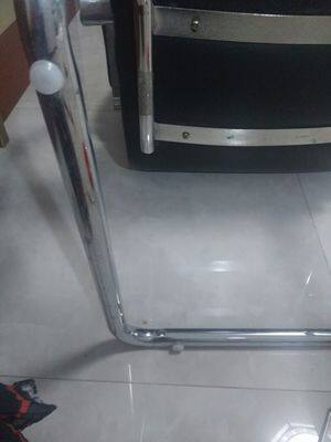 Office Furniture Arched Foot Stool Transparent Nail Dust Plug Crash Mat