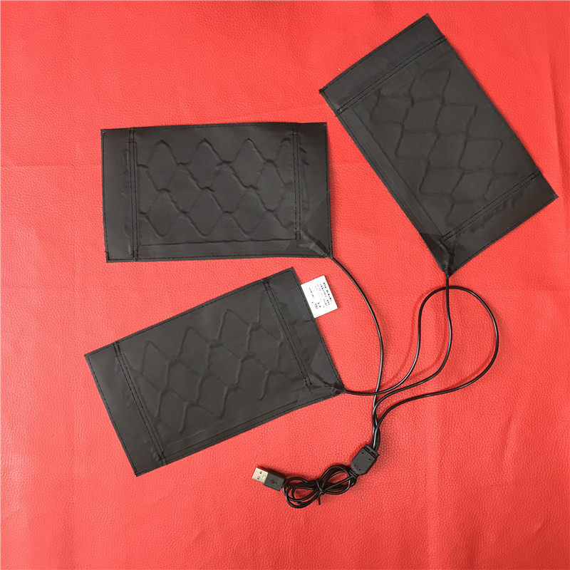 One for three heating clothing heating film clothing heating film vest clothes carbon fiber 5V waterproof no Velcro