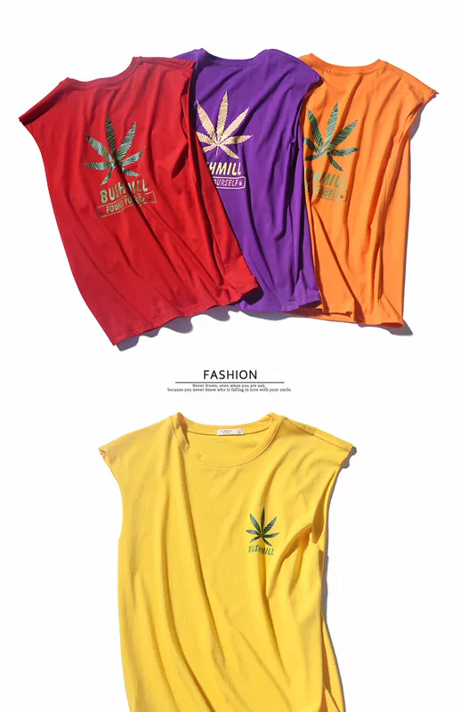 Áo vest thể thao nam không tay áo thun cotton thoáng khí tập thể dục đáy quần xòe tay áo rộng vai xuân hè thanh niên - Áo vest cotton áo khoác mùa đông nam hàn quốc