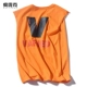 Áo mùa hè in hình áo thun không tay nam thương hiệu hip hop cotton thể dục vest phiên bản Hàn Quốc của áo vest trên vai - Áo vest cotton áo 3 lỗ tập gym