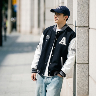 极简Cityboy棒球领户外冲锋衣