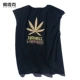 Áo mùa hè in hình áo thun không tay nam thương hiệu hip hop cotton thể dục vest phiên bản Hàn Quốc của áo vest trên vai - Áo vest cotton áo 3 lỗ tập gym