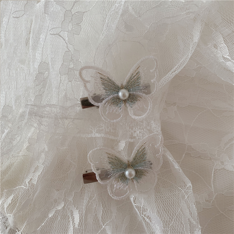 Antiquity Side Clip Style Cute Headdress Word Clip Butterfly Clip Hairpin Wholesale display picture 6