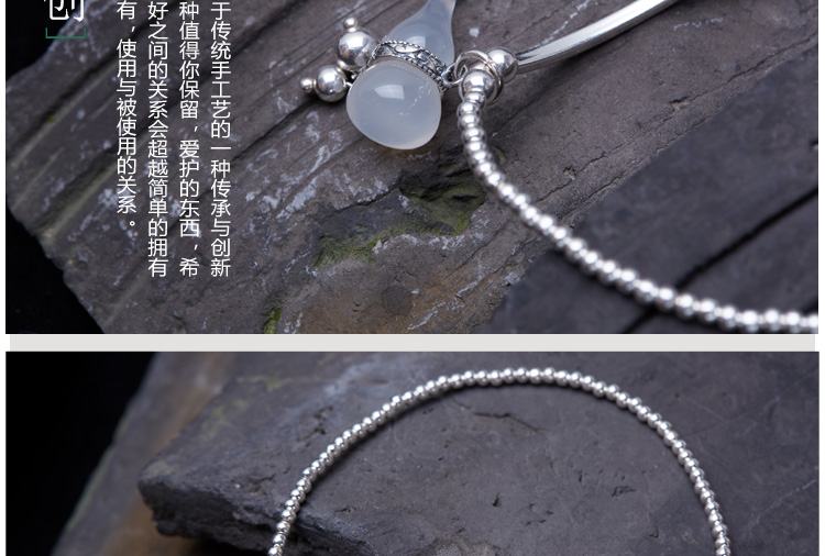 Bracelet de cheville Femme OTHER   en Argenterie - Ref 3101940 Image 11