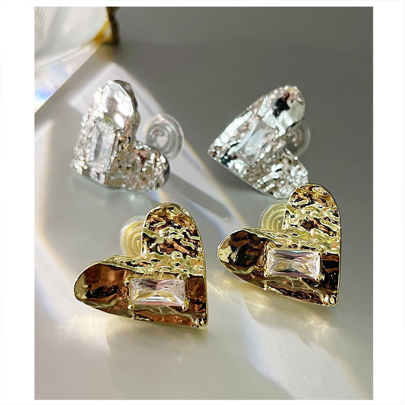 Exaggerated Sexy America and Europe Comeback Great Love Mosquito Coil Dish Without Ear Clip Female Earrings 2021 New Earrings Personality