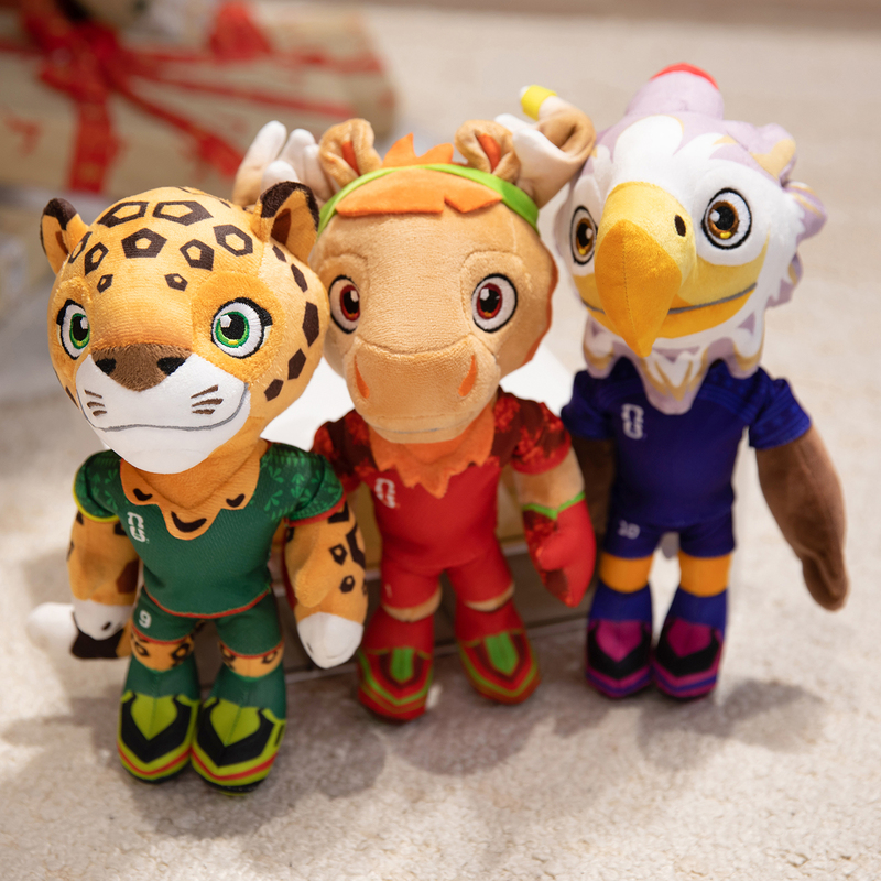 2026 Fifa World Cup in North America Mascot Dolls Clachisa Yoyo Figurines Fan Souvenirs 2026 Fifa World Cup in North America Mascot Dolls Clachisa Yoyo Figurines Fan Souvenirs