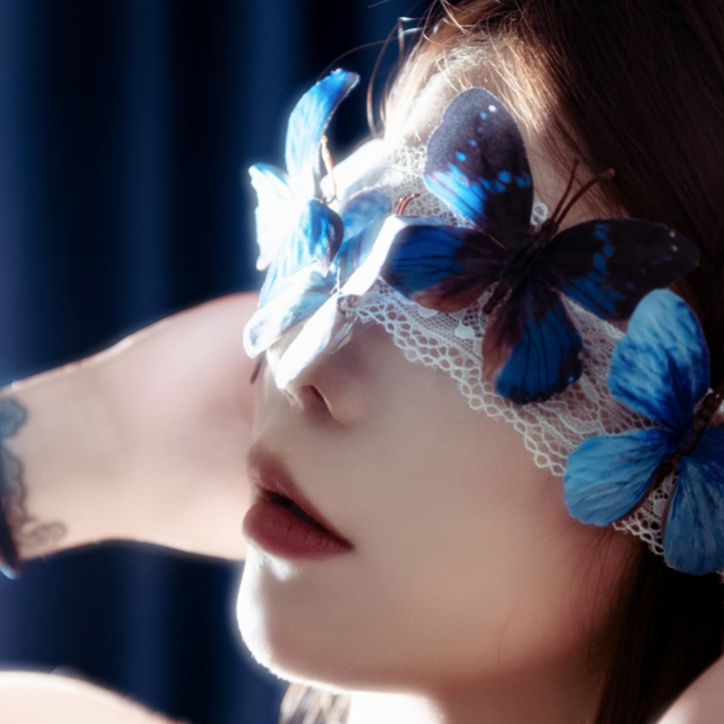 Butterfly Eye Mask Photo Props Small Items Outdoor Lolita Spring Beach Travel High-End Photo Props Butterfly Eye Mask Photo Props Small Items Outdoor Lolita Spring Beach Travel High-End Photo Props