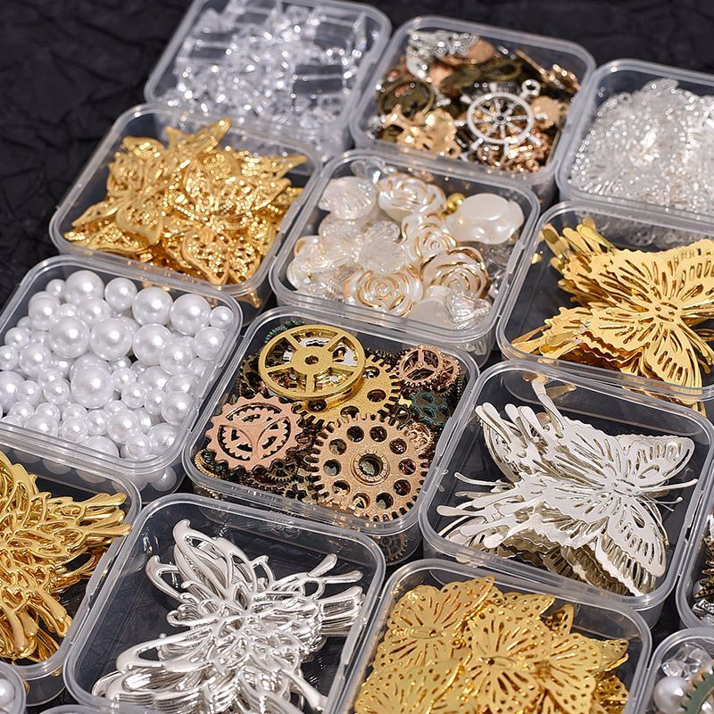 Pain Relief Packaging Decoration Accessories Filler Pain Relief Bag Material Set Butterfly Patting Beauty Props Butterfly Lace Cross