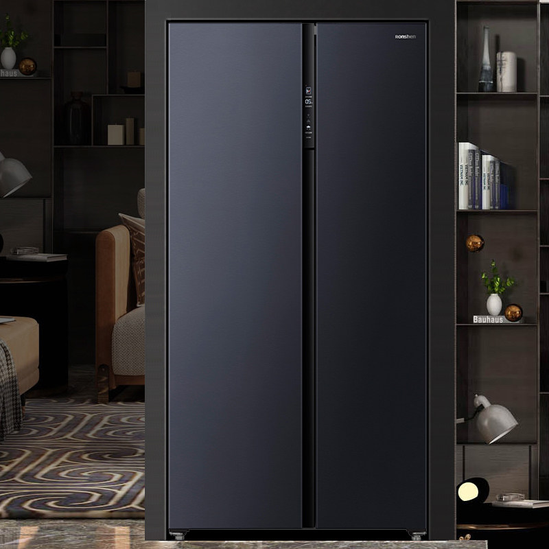 【新品】容声551L对开门变频超薄嵌入冰箱