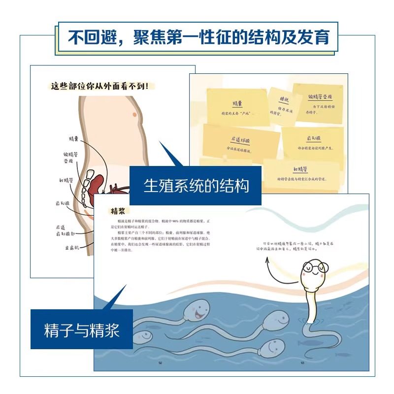 Sperm Has Something to Say: Menstruation Is Cool - Anna Salvia's Puberty Sex Education Book - a Science Book on Physiology for Boys and Girls - Independent Reading for Boys Aged 10-16 - Makes Physiology Education More Complete and More Thoughtful