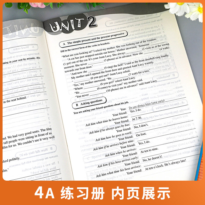 New Concept English Youth Edition 4A Student Book (with Mp3+Dvd) Foreign Language Teaching and Research Press Junior High School Grades 8-9 Self-Study English Listening, Speaking, Reading, Writing, Grammar, Vocabulary Textbook