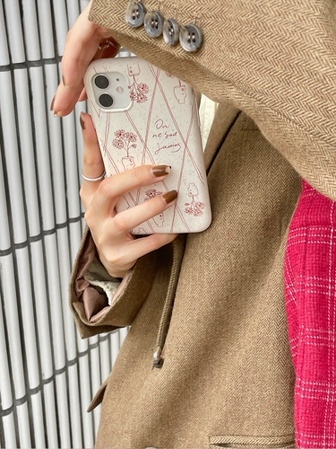 Совместимый горный чай, чехол для телефона, iphone, 13promax, французский стиль