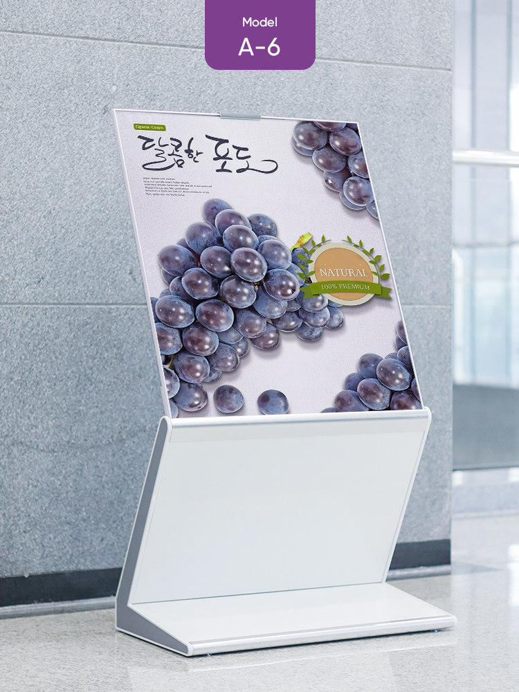 Greeting Card Standings Water Card Signs Company Promotional Exhibition Shelf points to guide Erect Mall Hotels