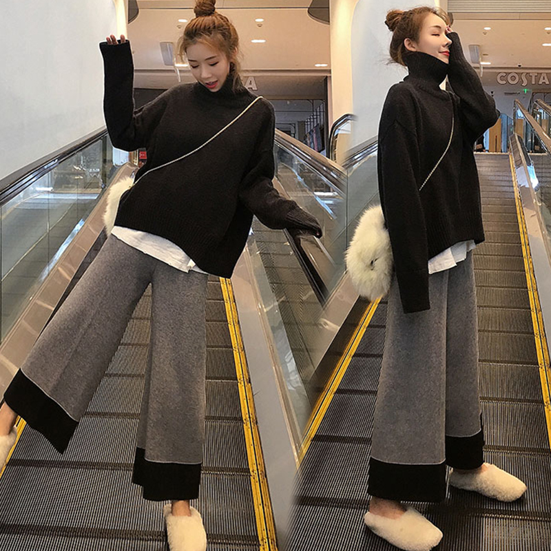 Early spring 2021 new large size women's clothing fat mm thin port wind retro chic two-piece suit Western style