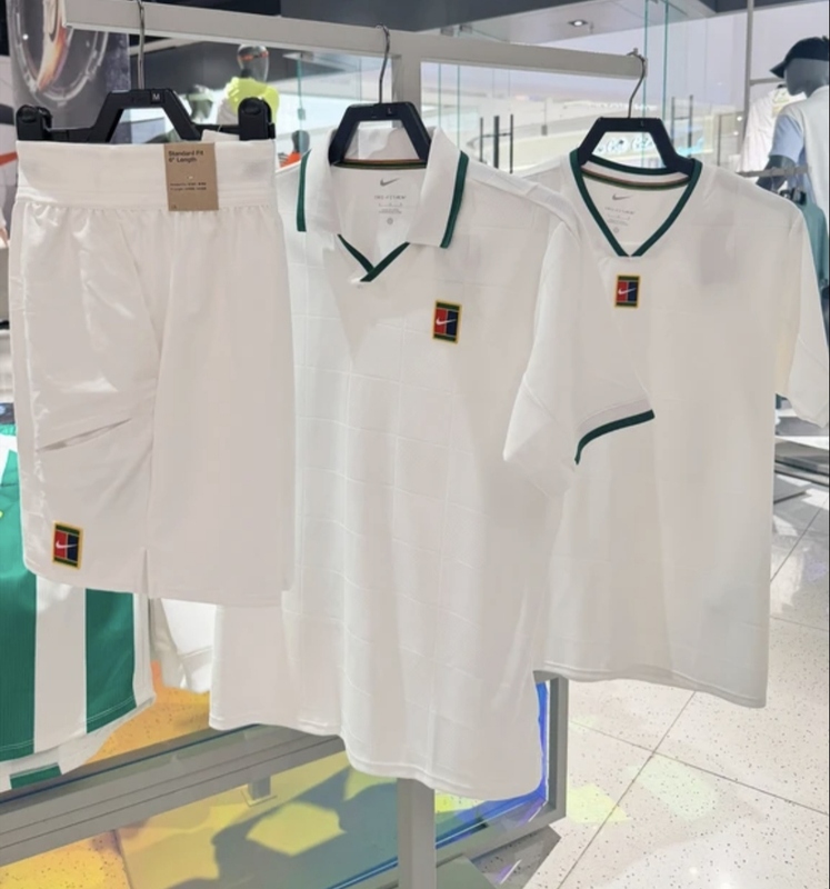 Nike 2026 Wimbledon Men's Quick-Dry Professional Tennis Shorts Casual Sports Set Nike 2026 Wimbledon Men's Quick-Dry Professional Tennis Shorts Casual Sports Set
