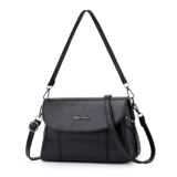 Вместительная и большая сумка через плечо для матери, небольшая сумка на одно плечо, 2019, из натуральной кожи, для среднего возраста